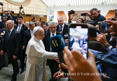 Papa Leone XIV: incontro con i Rappresentanti dei Media convenuti a Roma per il  Conclave