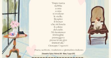 Il Calendario del Salotto Letterario, 8 febbraio: “Dopo tanta nebbia…” (G. Ungaretti, “Sereno”)