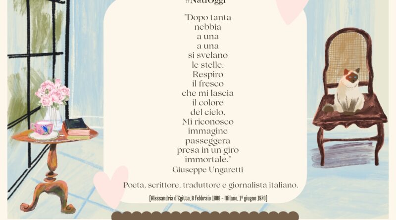 Il Calendario del Salotto Letterario, 8 febbraio: “Dopo tanta nebbia…” (G. Ungaretti, “Sereno”)