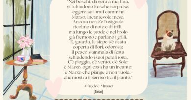 Il Calendario del Salotto Letterario, 2 marzo: “Marzo” (Alfred de Musset)