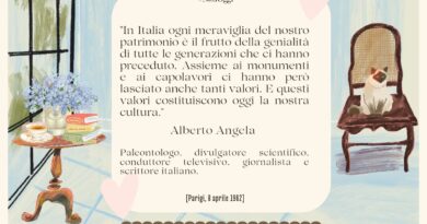 Il Calendario del Salotto Letterario, 8 aprile: “In Italia ogni meraviglia…” (Alberto Angela)