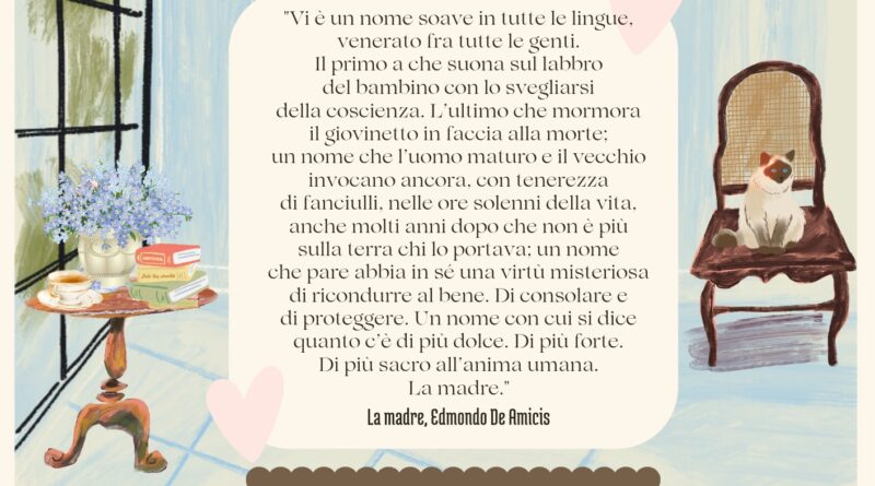 Il Calendario del Salotto Letterario, 10 maggio: Festa della Mamma