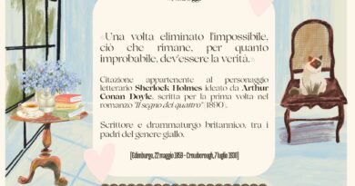 Il Calendario del Salotto Letterario, 22 maggio: Arthur Conan Doyle