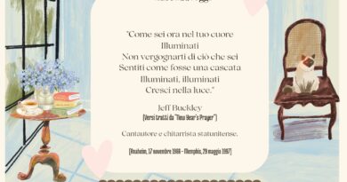 Il Calendario del Salotto Letterario, 29 maggio: “Come sei ora nel tuo cuore” (Jeff Buckley)