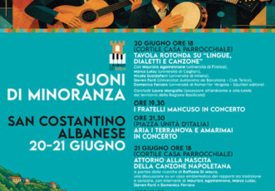 San Costantino Albanese (PZ), 20 e 21 giugno: Il borgo dei suoni edizione 2026
