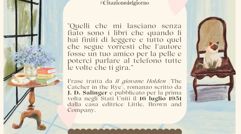 Il Calendario del Salotto Letterario, 16 luglio