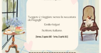 Il Calendario del Salotto Letterario, 21 agosto: “Leggere è viaggiare…” (E. Salgari)