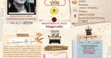 Albo d’Oro Premio Strega, XLIX edizione (1995): Mariateresa Di Lascia, Passaggio in ombra