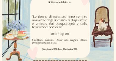Il Calendario del Salotto Letterario, 26 settembre: ricordando Anna Magnani