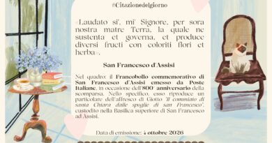 Il Calendario del Salotto Letterario, 4 ottobre: San Francesco d’Assisi